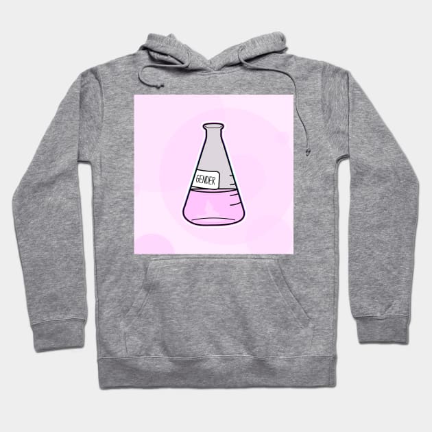 Experimental Gender Fluid in pink Hoodie by DesignsMikki